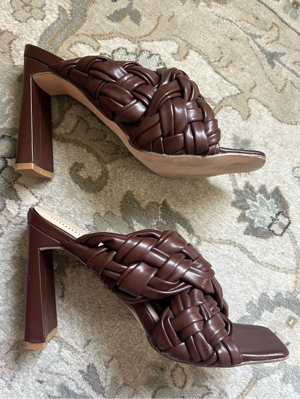 Azalea Wang Braided Heels